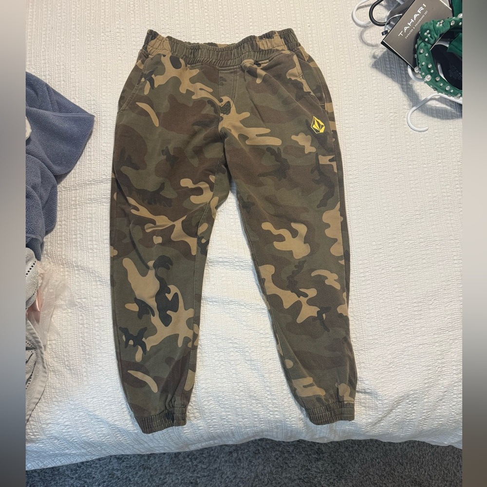 Volcom Camo Sweatpants Size Small
